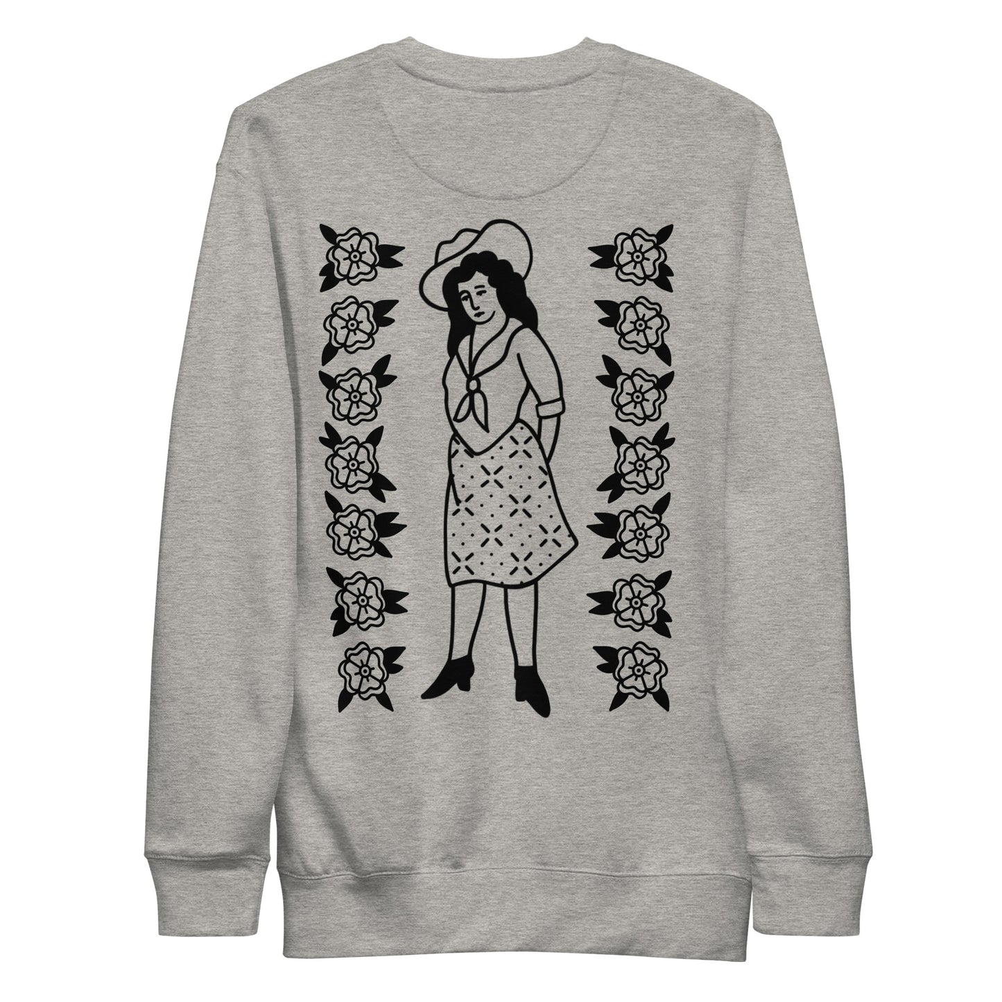 Tattoo Mack Cowgirl Unisex Sweatshirt