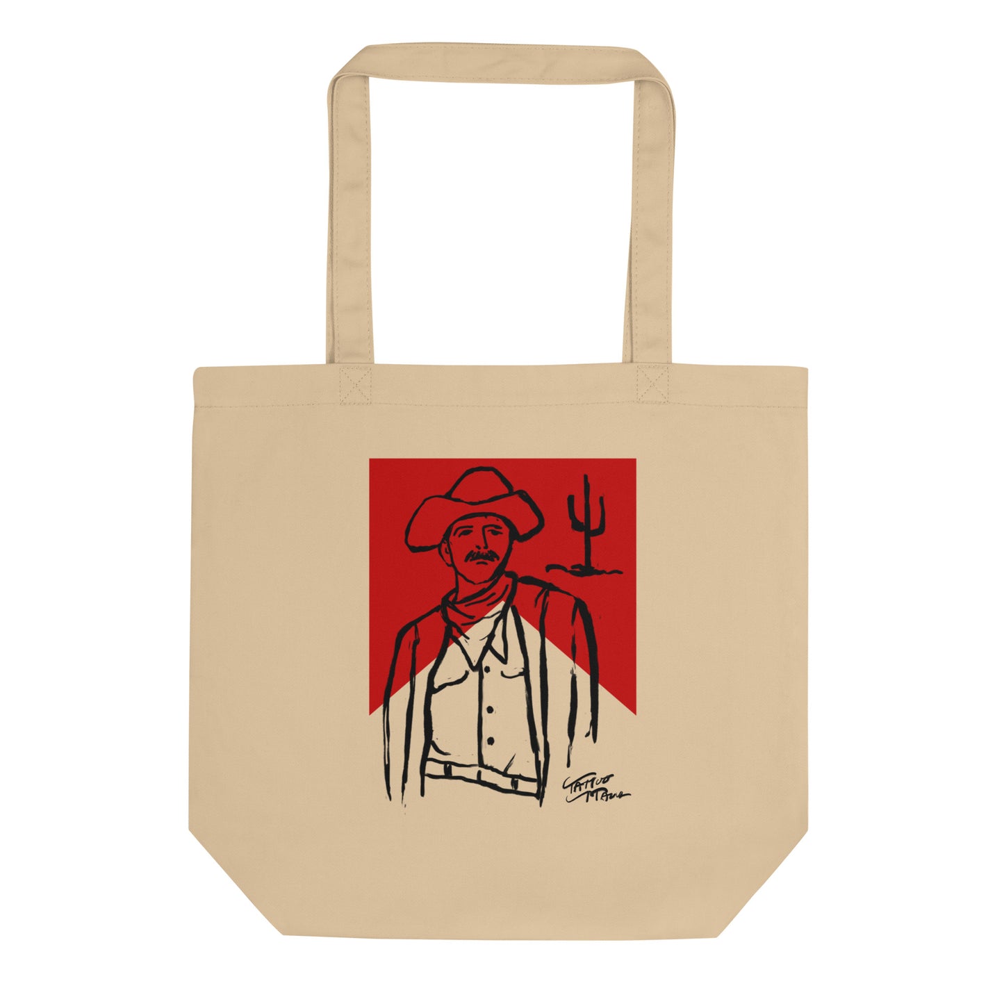 Tattoo Mack 'Cowboy Killer' Tote Bag